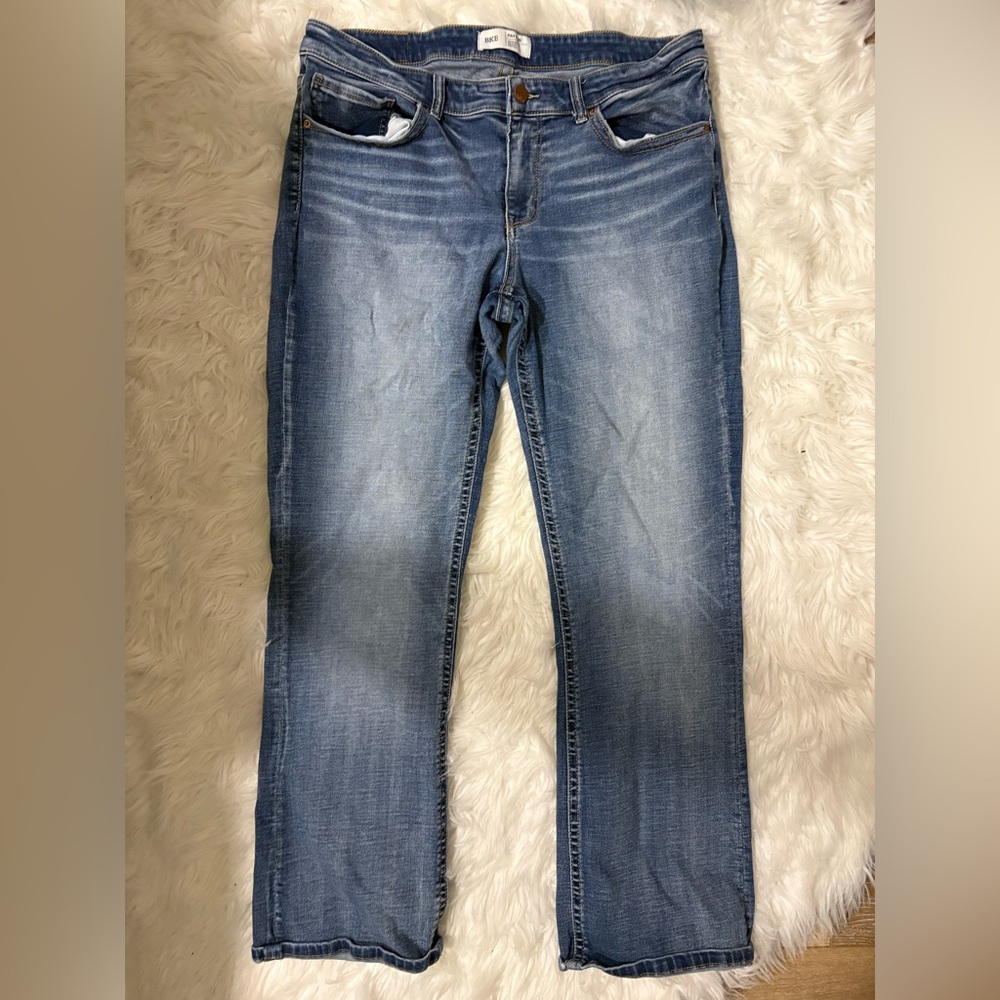 BKE Boot Cut Blue Jeans for Women